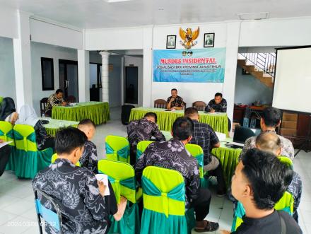 Musdes Insidental Sosialisasi Bantuan BKK Provinsi Jawa Timur Tahun  2024.